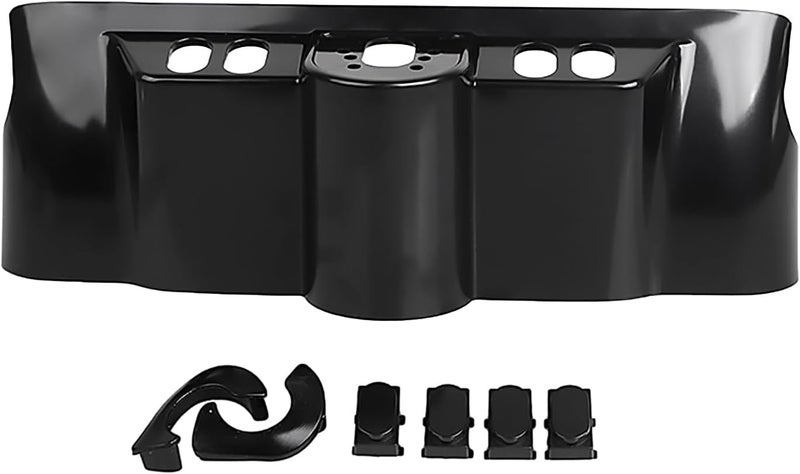 XMMT ABS Batwing Inner Fairing Cover with Switch Cap Kit Fits for Harley Touring Street Glide 2006-2013 Electra Glide Ultra Classic 1996-2013,Unpainted - Image 1
